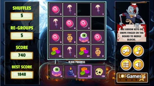 2048 HALLOWEEN