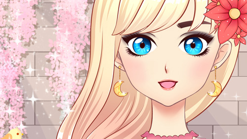 ANIME GIRL FASHION DRESS UP & MAKEUP