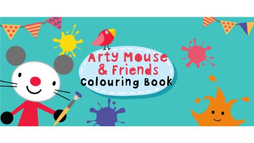 ARTY MOUSE COLORING BOOK