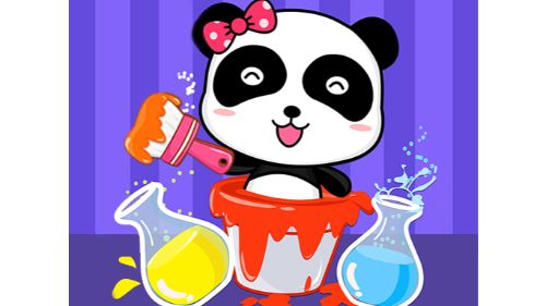 BABY PANDA COLOR MIXING STUDIO