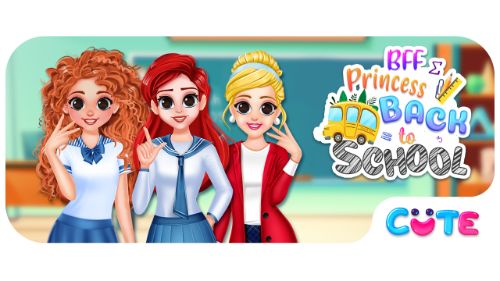 BFF PRINCESS BACK TO SCHOOL