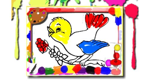 BIRDS COLORING BOOK
