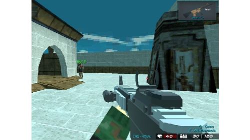 BLOCKY SHOOTING ARENA 3D PIXEL COMBAT