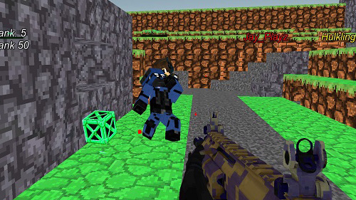 BLOCKY WARS ADVANCED COMBAT SWAT MULTIPLAYER