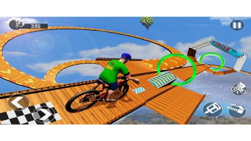 BMX RIDER IMPOSSIBLE STUNT RACING : BICYCLE STUNT