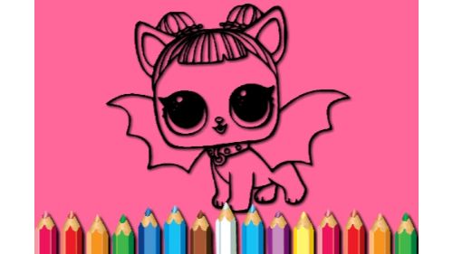 BTS LOL COLORING BOOK