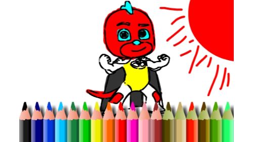BTS MASK BOY COLORING