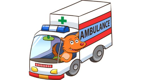 CARTOON AMBULANCE PUZZLE