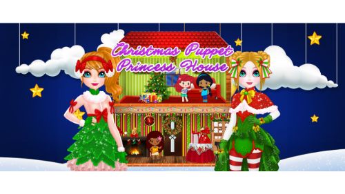 CHRISTMAS PUPPET PRINCESS HOUSE