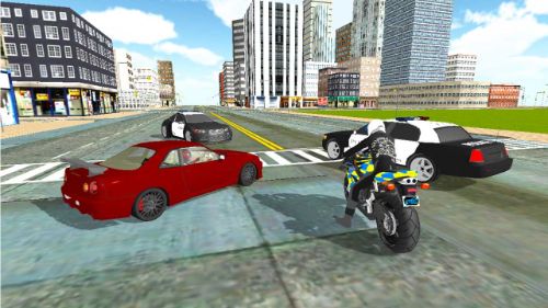 CITY POLICE BIKE SIMULATOR