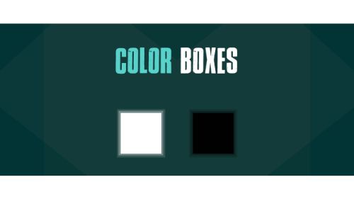 COLOR BOXES
