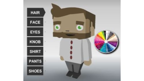 COLORING BLOXY BOY