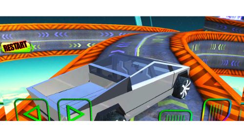 CYBER TRUCK RACE CLIMB
