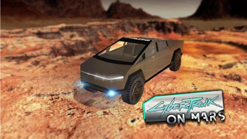 CYBERTRUCK ON MARS