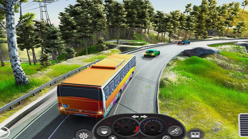 DANGEROUS OFFROAD COACH BUS TRANSPORT SIMULATOR