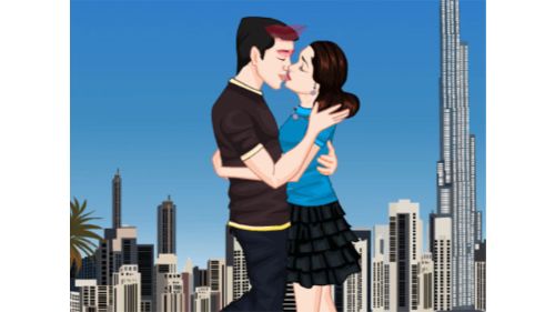DESERT KISSING