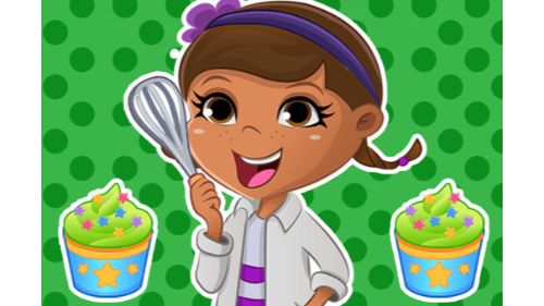 DOTTIE DOC MCSTUFFINS CUPCAKE MAKER