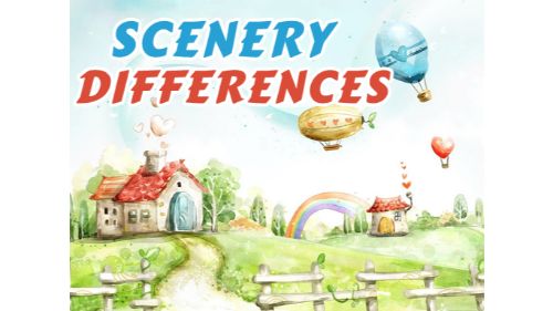 FANTASY SCENERY DIFFERENCES