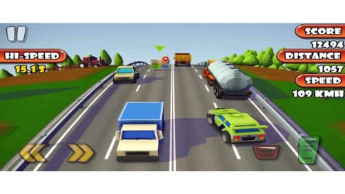 FURIOUS HIGHWAY ROAD CAR GAME