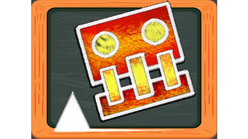 GEOMETRY DASH BLACKBOARDgeometry-dash-blackboard