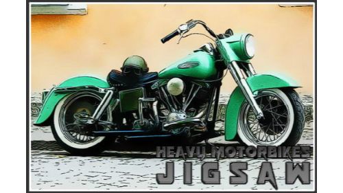 HEAVY MOTORBIKES JIGSAW