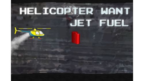 HELICOPTER WANT JET FUEL