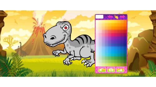 ICE AGE FUNNY DINOSAURS COLORING