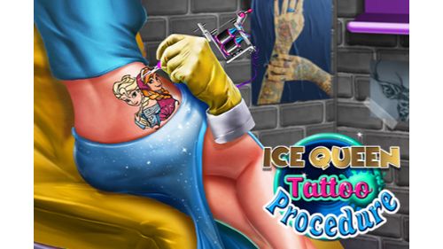 ICE QUEEN TATTOO PROCEDURE