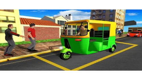INDIAN TRICYCLE RICKSHAW SIMULATOR