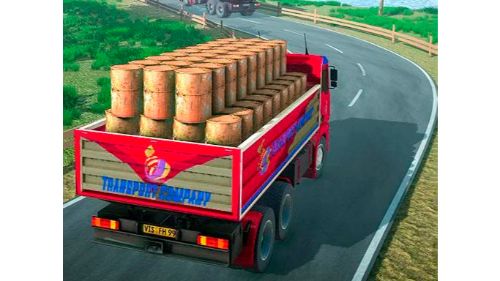 INDIAN TRUCK DRIVER CARGO DUTY DELIVERY