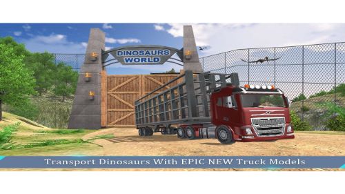 JUNGLE DINO TRUCK TRANSPORTER 2020
