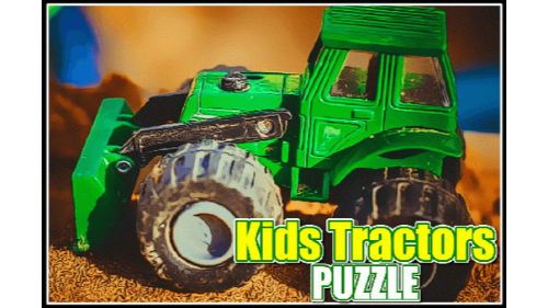 KIDS TRACTORS PUZZLE
