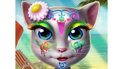KITTY BEACH MAKEUP