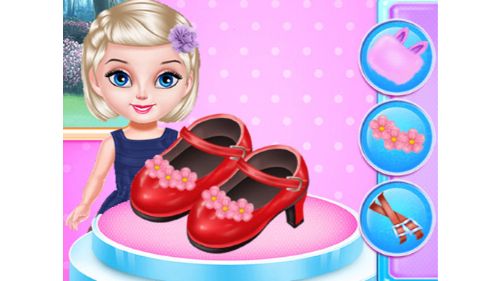 LITTLE PRINCESS FASHION SHOES DESIGN