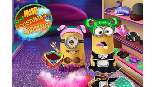 MINI COSTUMES SORTING