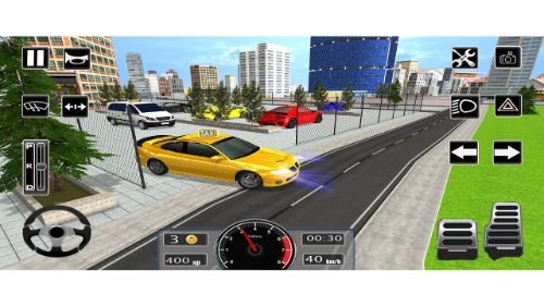 MODERN CITY TAXI CAR SIMULATOR