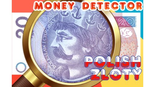 MONEY DETECTOR POLISH ZLOTY