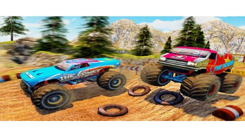 MONSTER TRUCK DESSERT RACING GAME 3D 2019