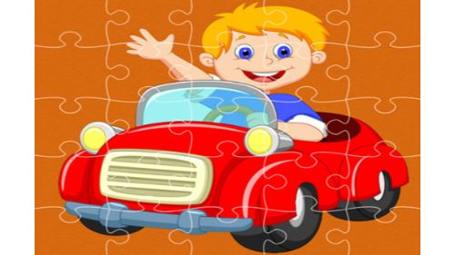PEDAL CARS JIGSAW