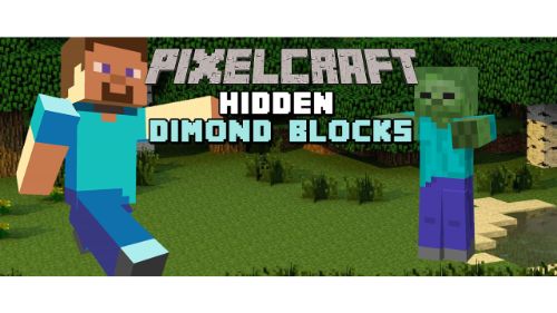 PIXELCRAFT HIDDEN DIAMOND BLOCKS