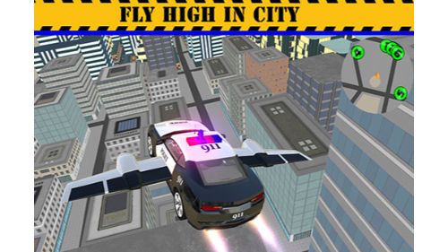 POLICE FLYING CAR SIMULATOR
