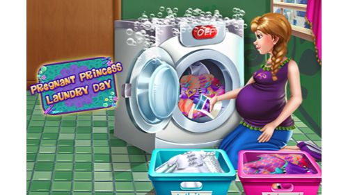 PREGNANT PRINCESS LAUNDRY DAY