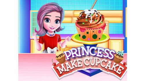 PRINCESS MAKE CUP CAKE
