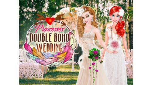 PRINCESSES DOUBLE BOHO WEDDING