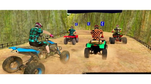 QUAD BIKE DERBY STUNTS