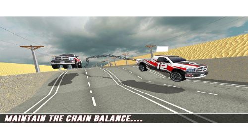 REAL IMPOSSIBLE CHAIN CAR RACE 2020