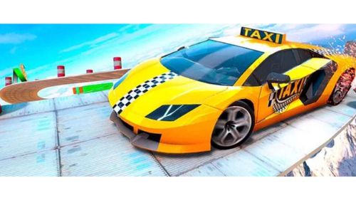 REAL TAXI CAR STUNTS 3D GAME