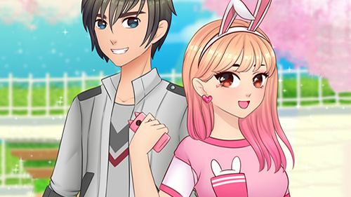 ROMANTIC ANIME COUPLES DRESS UP