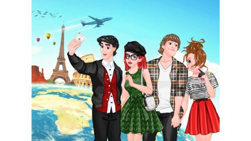 ROYAL COUPLES IN PARIS