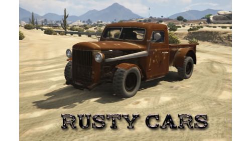 RUSTY CARS JIGSAW